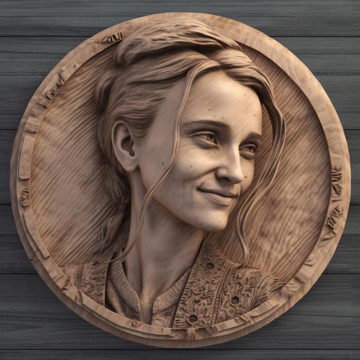 Famous (Cameron Diaz 4, 3DFMS_6919) 3D models for cnc